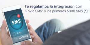 Te regalamos la integración con Envío SMS y los primeros 5000 SMS