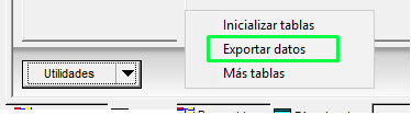 Exportación Datos Bi: exportar todo